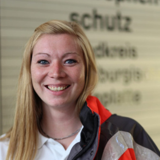 <p>Anne Waterstradt,
DRK Truppführerin
Katastrophenschutz</p>